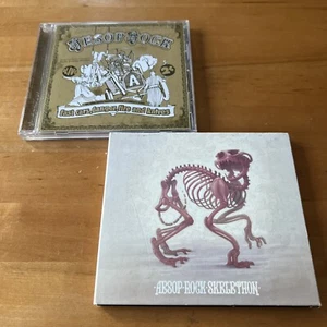 AESOP ROCK 2 CD Lot “Fast Cars, Danger…, Skelethon” Like Run The Jewels, MF Doom - Picture 1 of 7