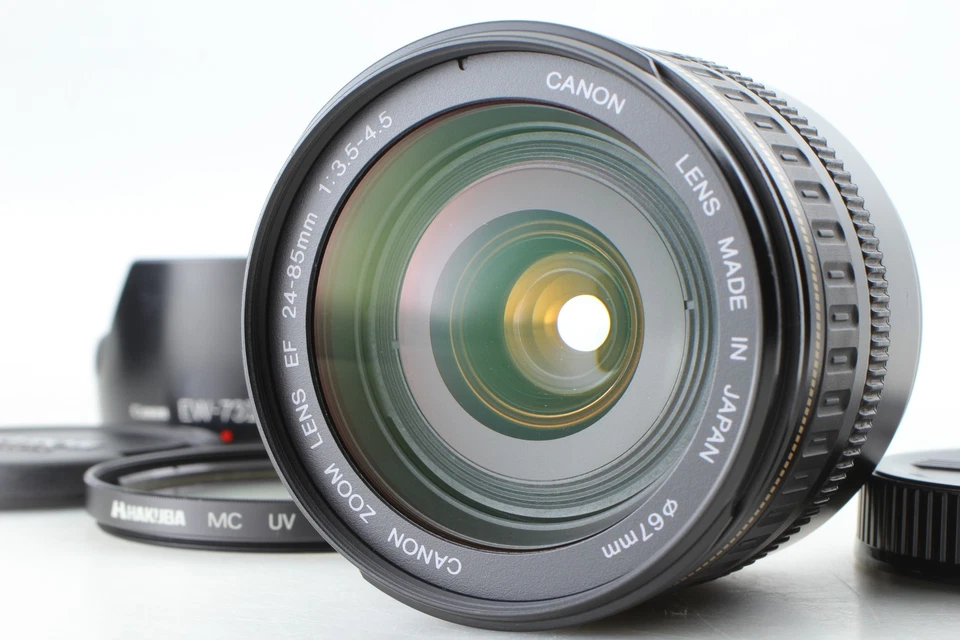[MINT w/Hood] Canon EF 24-85mm f/3.5-4.5 USM AF Standard Zoom Lens From JAPAN - Image 1 of 4