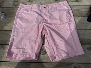 bossi sportswear Italy! Tessuto Stoff Rosa/Weiß US GR 40 / Italy 58 !!! Schön!! - Bild 1 von 12