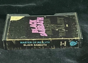 1971 RARE Black Sabbath - Master Of Reality Cassette Tape in VG Slipcase - Picture 1 of 5