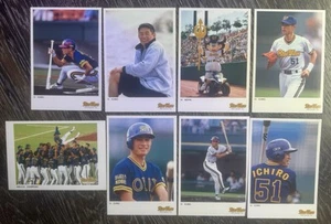 Ichiro Postcard 7 Card Set Orix BlueWave Baseball Hall of Fame Used Japan League - Picture 1 of 2
