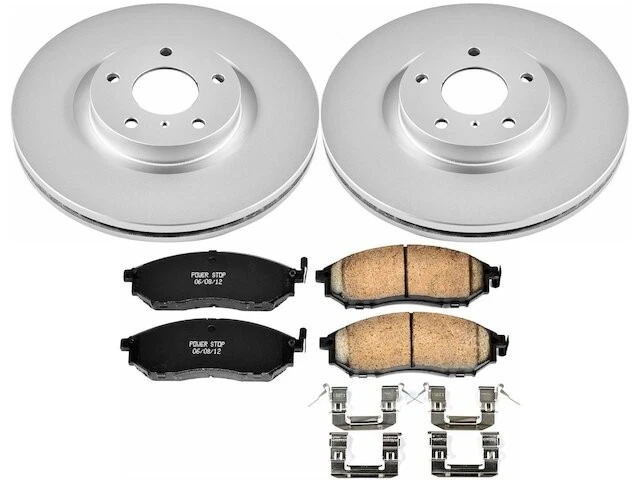 Kit de pastillas de freno delanteras y rotor para Infiniti G35 2005-2008 cupé 2006 2007 WQ777QJ Foto 1 de 1