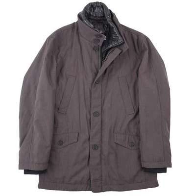 Herno 'HernoTech' Technical Fabric Car Coat with Down-Filled Lining L (Eu 52) - Image 1 of 4