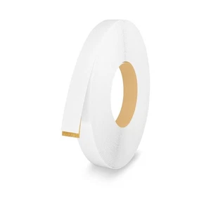 White Melamine Edge Banding Tape 3/4” x 25ft – Iron-On Pre-Glued Adhesive Trim - Picture 1 of 6