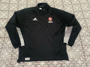 South Dakota Coyotes Black Adidas Prime blue FZ Jacket Men's Medium - Picture 1 of 14