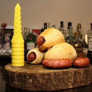 Hotdogger, Hot Dog Brötchenbohrer perfekt zum Grillen und Grillen, ideale Größe für Brat - Bild 1 von 15