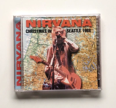 Nirvana Christmas in Seattle 1988 Rare 90s Vintage Live CD Kurt Cobain Pop Bus - Image 1 of 3