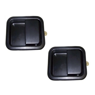 For Jeep Wrangler 97-02 Exterior Door Handle Driver&Passenger Side | Pair Front Foto 1 de 4