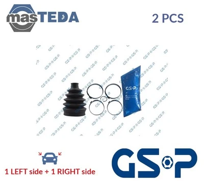 780861 CV JOINT BOOT KIT PAIR REAR RIGHT LEFT WHEEL SIDE GSP 2PCS NEW - Image 1 of 4