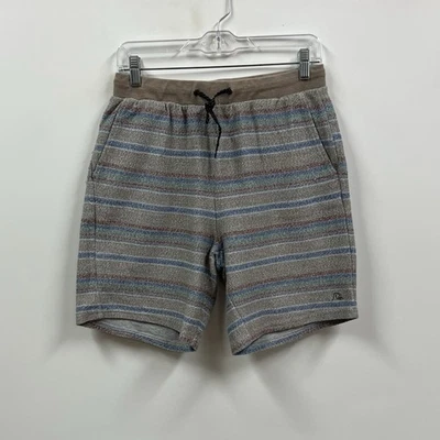 Pantalones Cortos Quiksilver Para Hombres Grandes Otway Salón Informales Terry Polar Medianos Foto 1 de 4