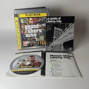 Grand Theft Auto IV GTA 4 Platinum PlayStation 3 PS3 Completo ITA + MAPPA - Imagen 1 de 17