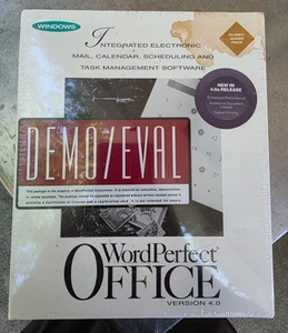 Windows WordPerfect Office Version 4.0 (4.0a) DEMO/EVAL / Unopened. - Picture 1 of 5