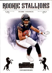 2024 Panini Contenders - Rookie Stallions Rome Odunze #13 (RC) - Bild 1 von 2