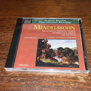 MENDELSSOHN Selected Piano Works; Diane Hidy (CD, Academy, 1997) New Sealed - Picture 1 of 10