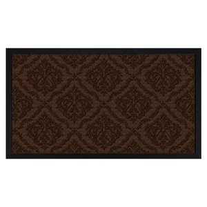 Briarwood Lane braune Paisley Standard beflockte Fußmatte - Bild 1 von 9