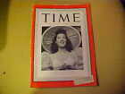 Scarce Vintage October 28, 1940 Time Magazine Ethel Merman Back Issue K631