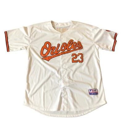 Camiseta deportiva del equipo Baltimore Orioles 2014 Cruz #23 Majestic Cool Base auténtica talla 56 Foto 1 de 4