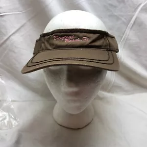 Ladies Visor Daytona Beach FL Golf Hat - Picture 1 of 8