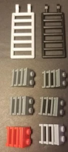 LEGO 8 PCS #31593 SMALL (6PC)  #6020 LONG (2PC)  USED  - Picture 1 of 4