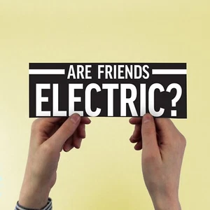 Are Friends Electric ? Tubeway Army / Gary Numan, Replicas, Stickers for Car | - Picture 1 of 3