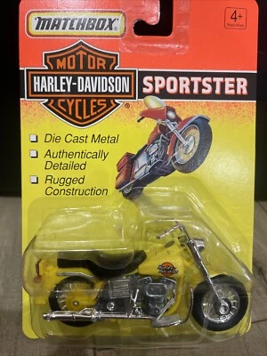 NEW 1993 Matchbox Harley Davidson 1:18 Sportster Motorcycle - Die Cast Metal NIB - Image 1 of 3