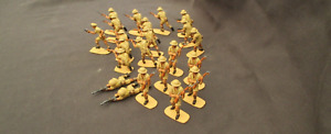 airfix  1/32 8th army  desert rats painted ww2 compatible with  conte italeri