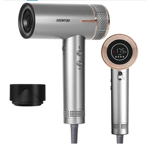 Hair Dryer, 160000 RPM Professional High Speed Ionic Blow Dryer for Home Travel - Picture 1 of 15