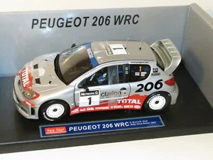 1/18 Peugeot 206 WRC Total Network Q Rally GB 2002 #1 Richard Burns / R.Reid - Foto 1 di 4