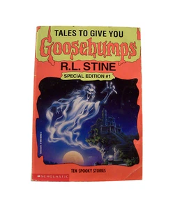 Goosebumps "TEN SPOOKY STORIES" by R.L. Stine (1994, Scholastic) - Imagen 1 de 2