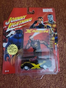 Marvel Johnny Lightning Cyclops 1997 Dodge Viper Gts W/ Bonus Poster - Picture 1 of 2
