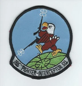 80s 186th FIGHTER INTCP SQUADRON patch - Picture 1 of 1