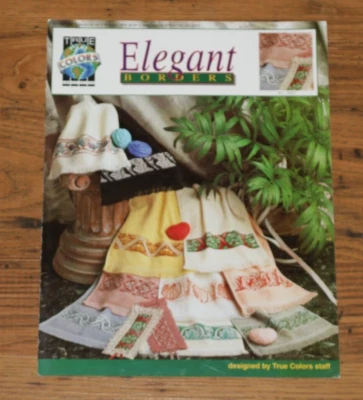 True Colors Cross Stitch Elegant Borders Booklet - Image 1 of 2