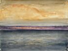 Mario Barone *1902 Abendsonne über dem Meer Strand Sylt? #2
