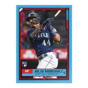 2022 Topps TBT 40 „1991 Terminator 2“ #119 ⚾️ Julio Rodriguez RC ⚾️ Mariners - Bild 1 von 2