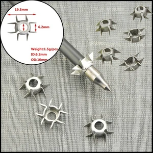 Archery 8 Paw Target Broad heads Arrowheads Arrow Accessory Parts Points Hunting - Picture 1 of 12