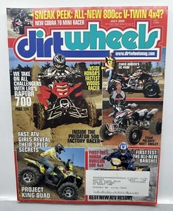 Dirt Wheels Magazine July 2005 - Picture 1 of 1