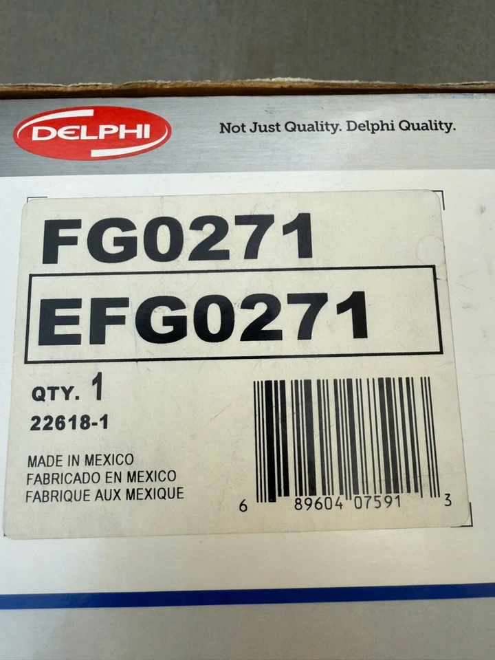 FG0271 Delphi Electric Fuel Pump Gas for Chevy Chevrolet Silverado 1500 Truck HD - Image 1 of 1