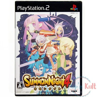 Jeu Summon Night 4 [JAP] sur PlayStation 2 / PS2 NEUF sous Blister - Photo 1/2