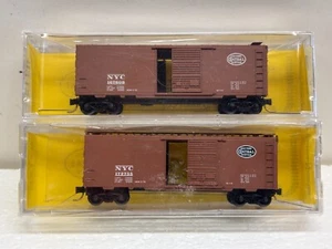 N Scale Micro Trains MTL Special Run Aksarben 9212A/B New York Central 2-Pack - Picture 1 of 3