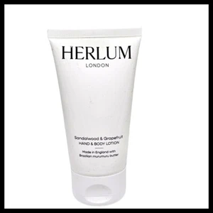 Herlum Sandalwood & Grapefruit Hand & Body Lotion 1.69oz / 50ml Travel Size New - Picture 1 of 1