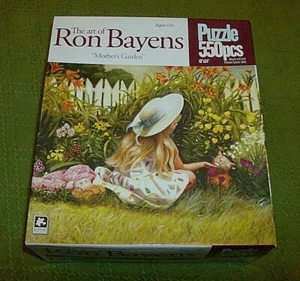 RON BAYENS MOTHERS JARDÍN PUZZLE AMIGABLE CON LA TIERRA NUEVO EN CAJA FLORES GATITO SOMBRERO MUÑECA - Imagen 1 de 6