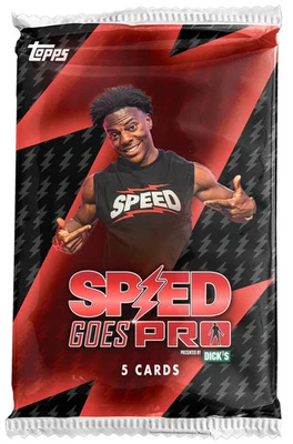 2025 Topps Speed Goes Pro - 5 Card Pack Presale - Bild 1 von 4