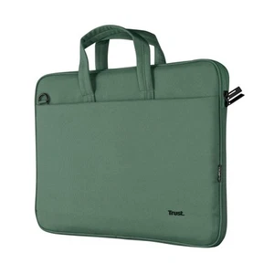 Trust Bologna Sustainable Slim Laptop Bag 16 Inch with Shoulder Strap, Eco Bag, - Photo 1/10