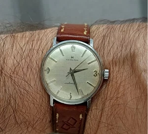 1965/67 - Vintage Orologio Automatico Hamilton A-506 Svizzero da Uomo cal. 689A - Foto 1 di 13