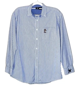 Camicia media abito gessato Taz Tasmanian Devil Warner Bros Studio Store 1997 - Foto 1 di 13