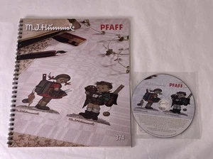 PFAFF MJ HUMMEL STICKMOTIVE NUR CD & Buch #374, fehlender Faden und Box - Bild 1 von 7