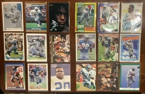 BARRY SANDERS 18 Football Card Lot 🔥 All Different 🔥 Detroit Lions JR23 - Picture 1 of 4