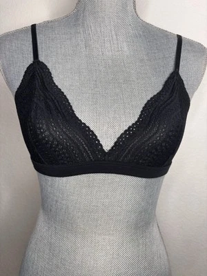 Cosabella Dolce Soft Bra Black Lace Bralette Size S NWT - Image 1 of 4