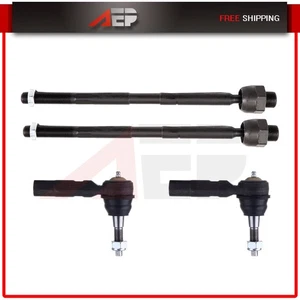 4Pieces Front Driver and Passenger Tie Rod Links Kit For Dodge Ram 1500 2WD - Picture 1 of 8