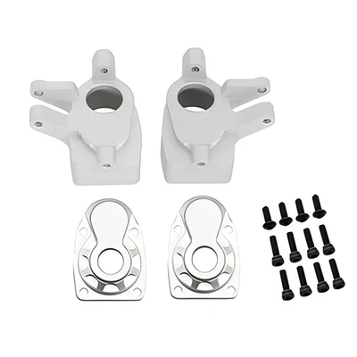​Axial SCX10 III Capra 1.9UTB Metal Steering Knuckle & Rear Axle Cover Set - Image 1 of 4